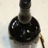 Old smoked glass bottle