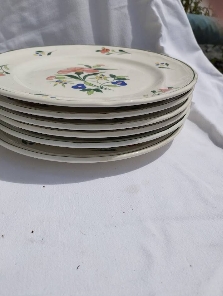 Vintage table service Ceramica Quadrifoglio