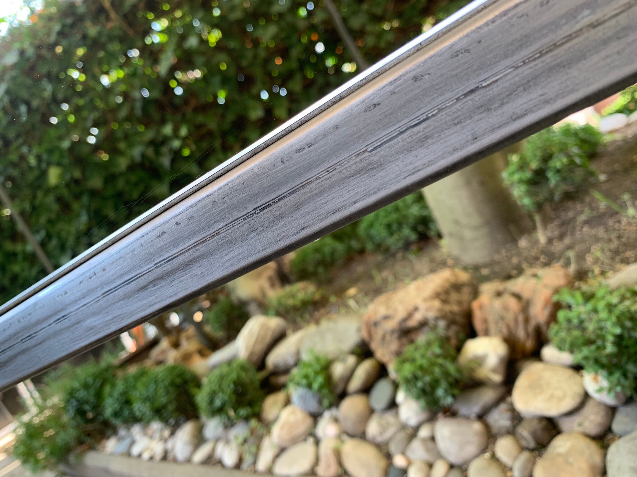 Double-sided workshop mirror on wheels 104x53 cm