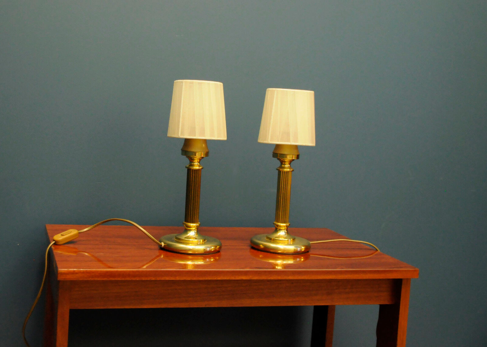 Two Hollywood Regency Lamps, Italy Massive