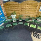 14 folding garden chairs