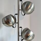 3-light metal eyeball floor lamp