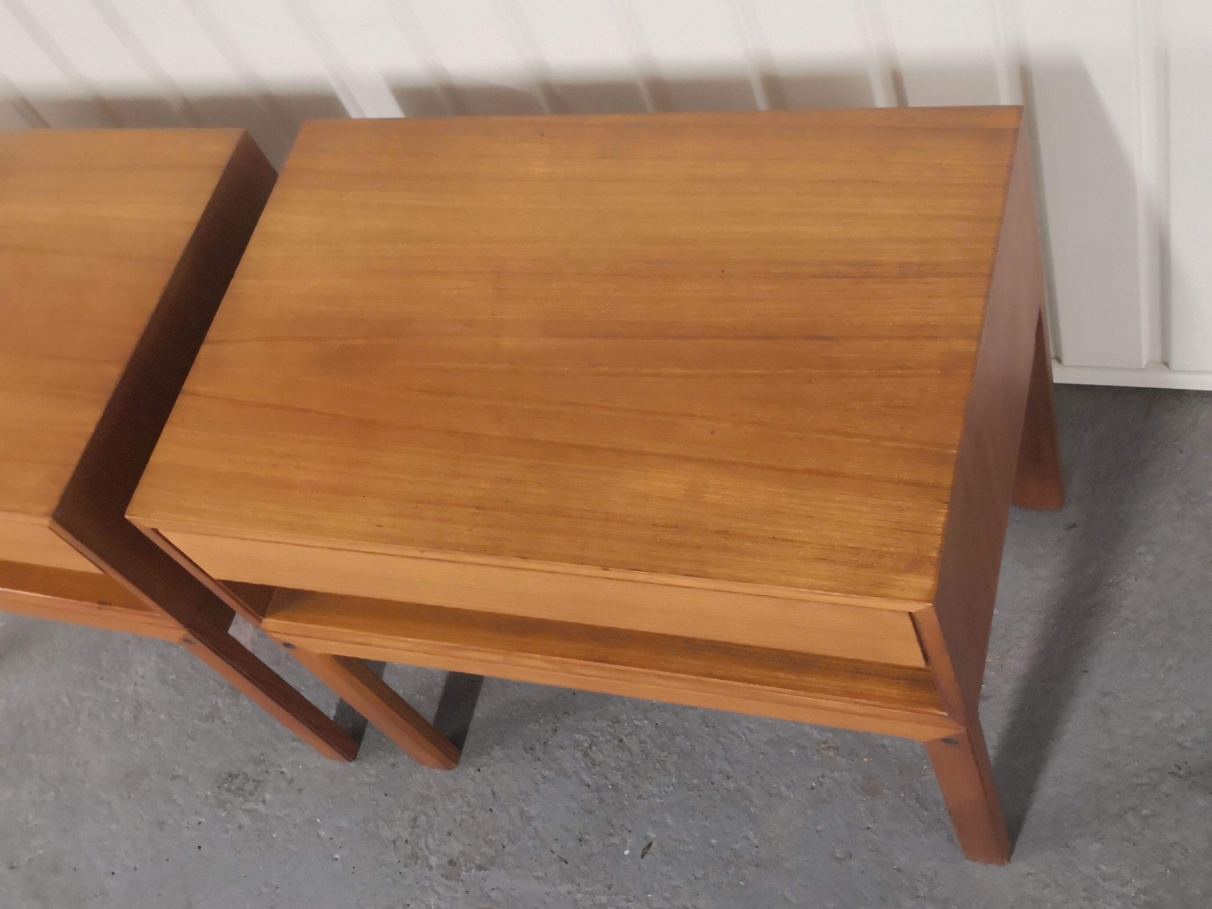 Pair of scandinavian bedside tables