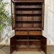 Victorian 19th-century mahogany two-body library