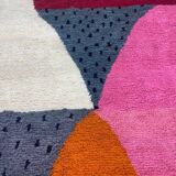 Tapis beni ouraine fait main artisanale traditionnelle taille 150 x 250 cm