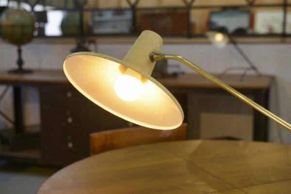 Desk lamp with vice clamp, German origin, 1960s