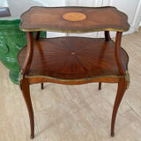 Guéridon table à thé style Louis XV