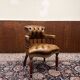 Fauteuil Chesterfield anglais classique
