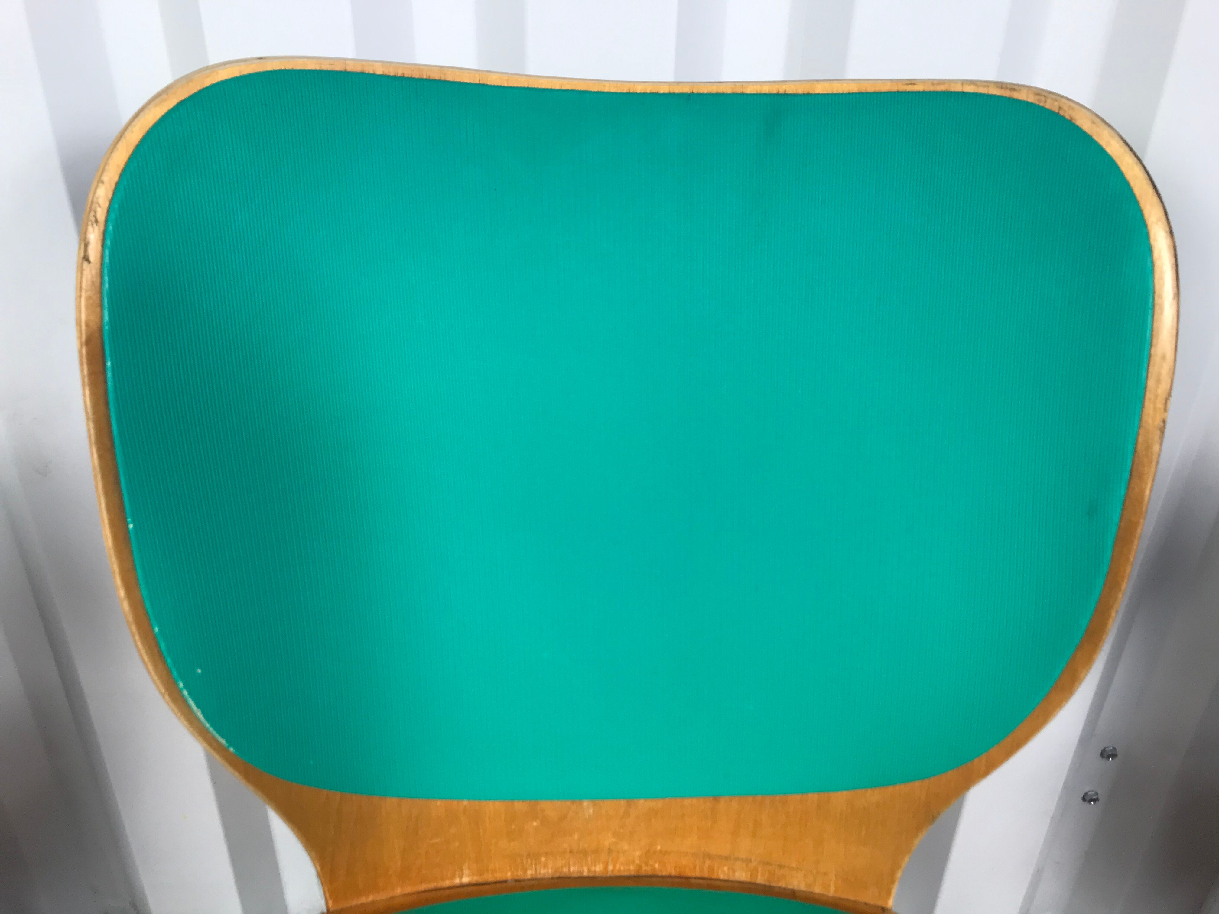 4 Baumann 1950 Max Bill chairs