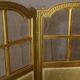 golden wooden screen