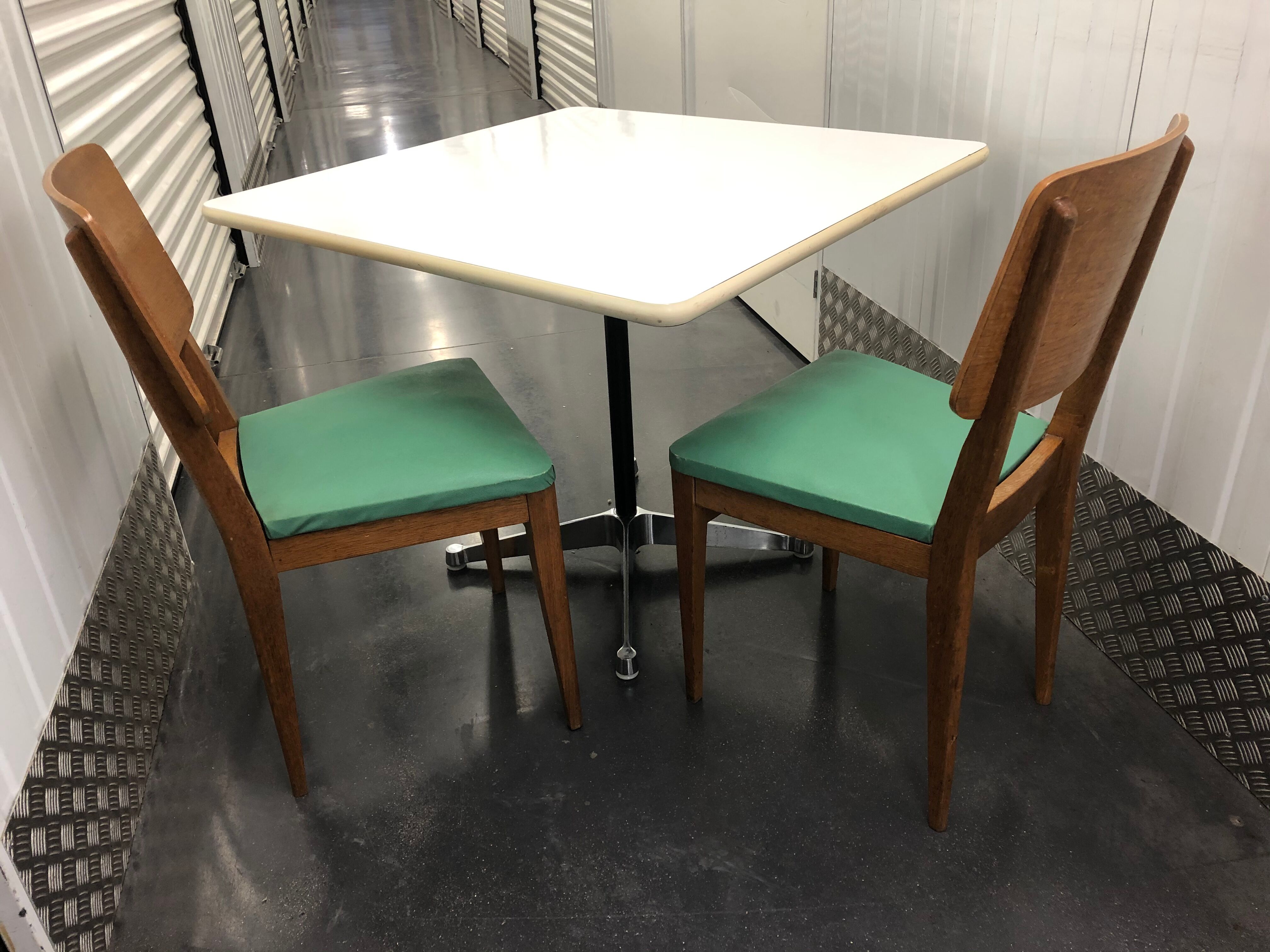 Charles & Ray Eames square table for Herman Miller 1960