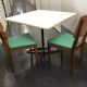 Charles & Ray Eames square table for Herman Miller 1960
