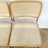 Vintage chairs Cesca B32 by Marcel Breuer
