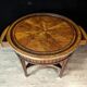 Louis XVI side table in marquetry