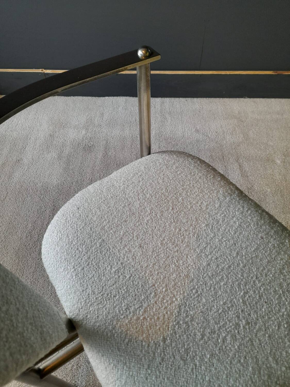 Belgochrome design chair circa 1980