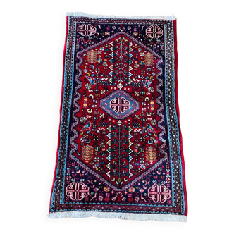 Tapis Persans ABADEH (I R A N) en pure laine vierge tissé mains époque XXe