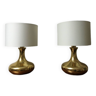 Pair of 70s table lamps