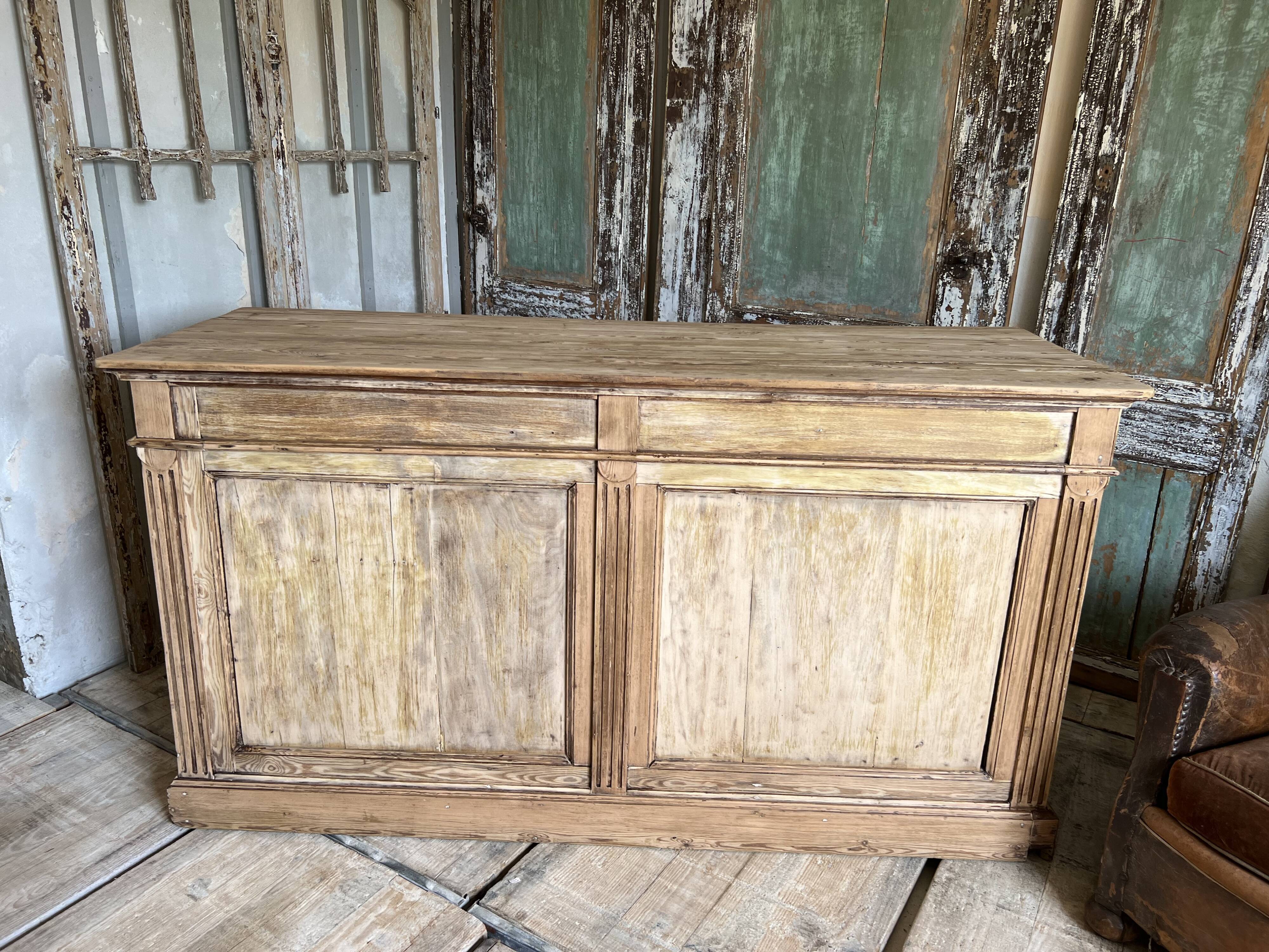 Old store counter