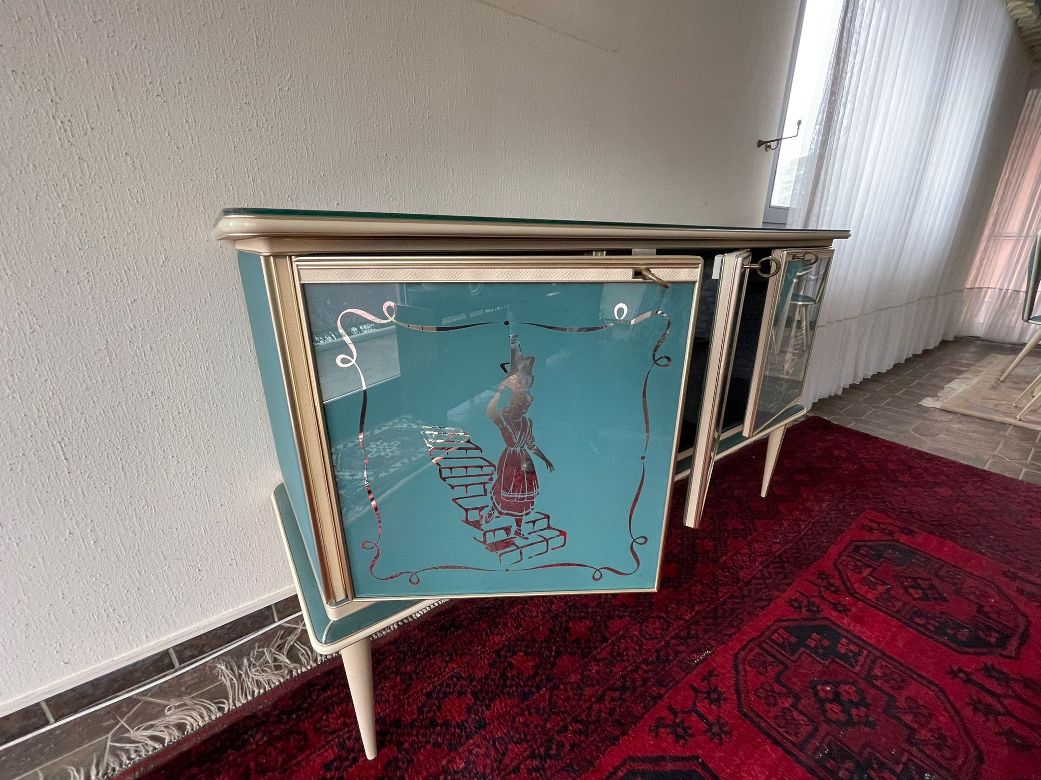 Umberto Mascagni for Harrods London — Three-door buffet