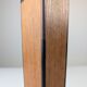 Art Deco pedestal column in wood with geometric marquetry, France, 1920s