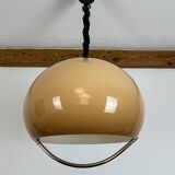 Guzzini pendant light, Jolly model by Luigi Massoni, 70's space age style