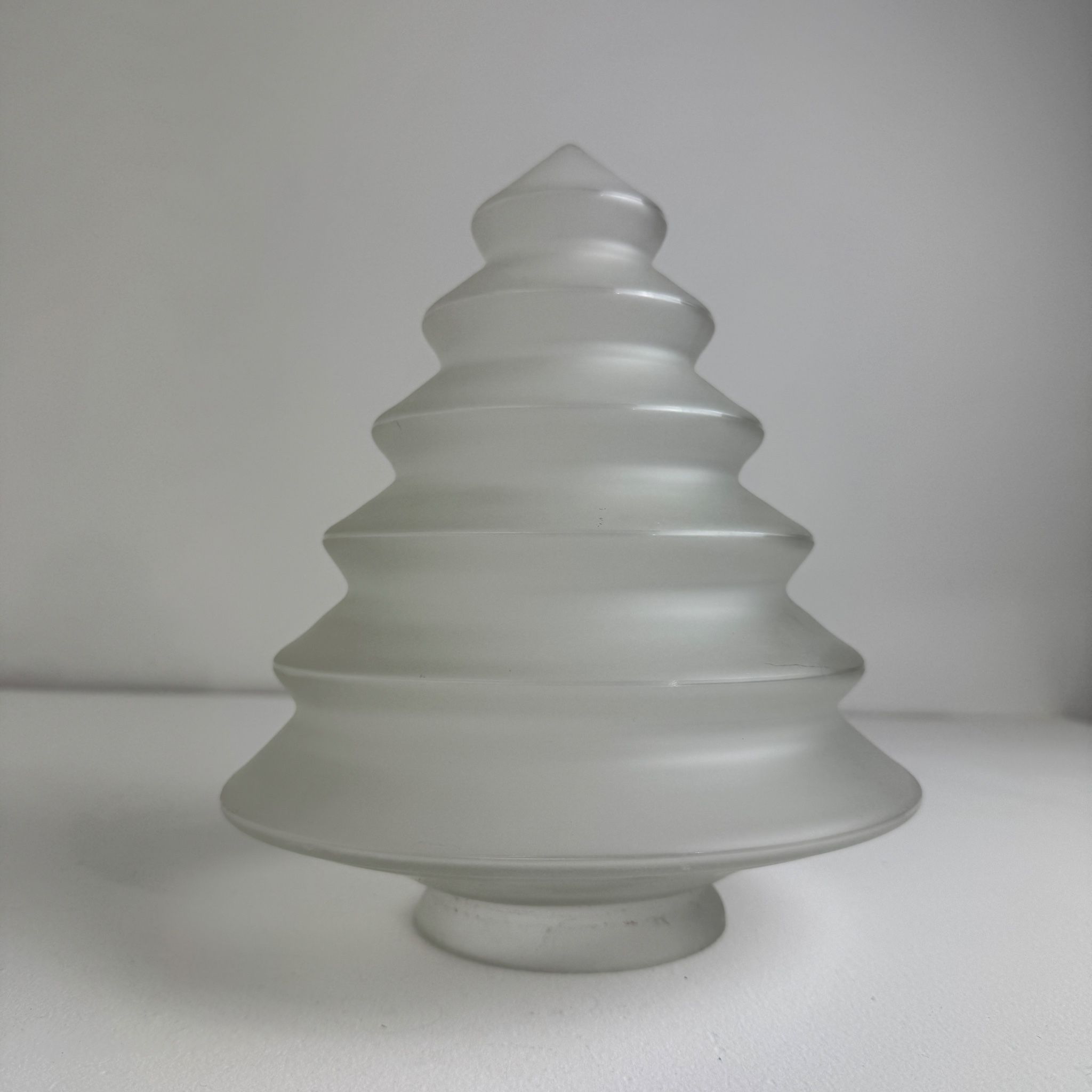 ANTIQUE ART DECO SUSPENSION 1930 FROSTED GLASS