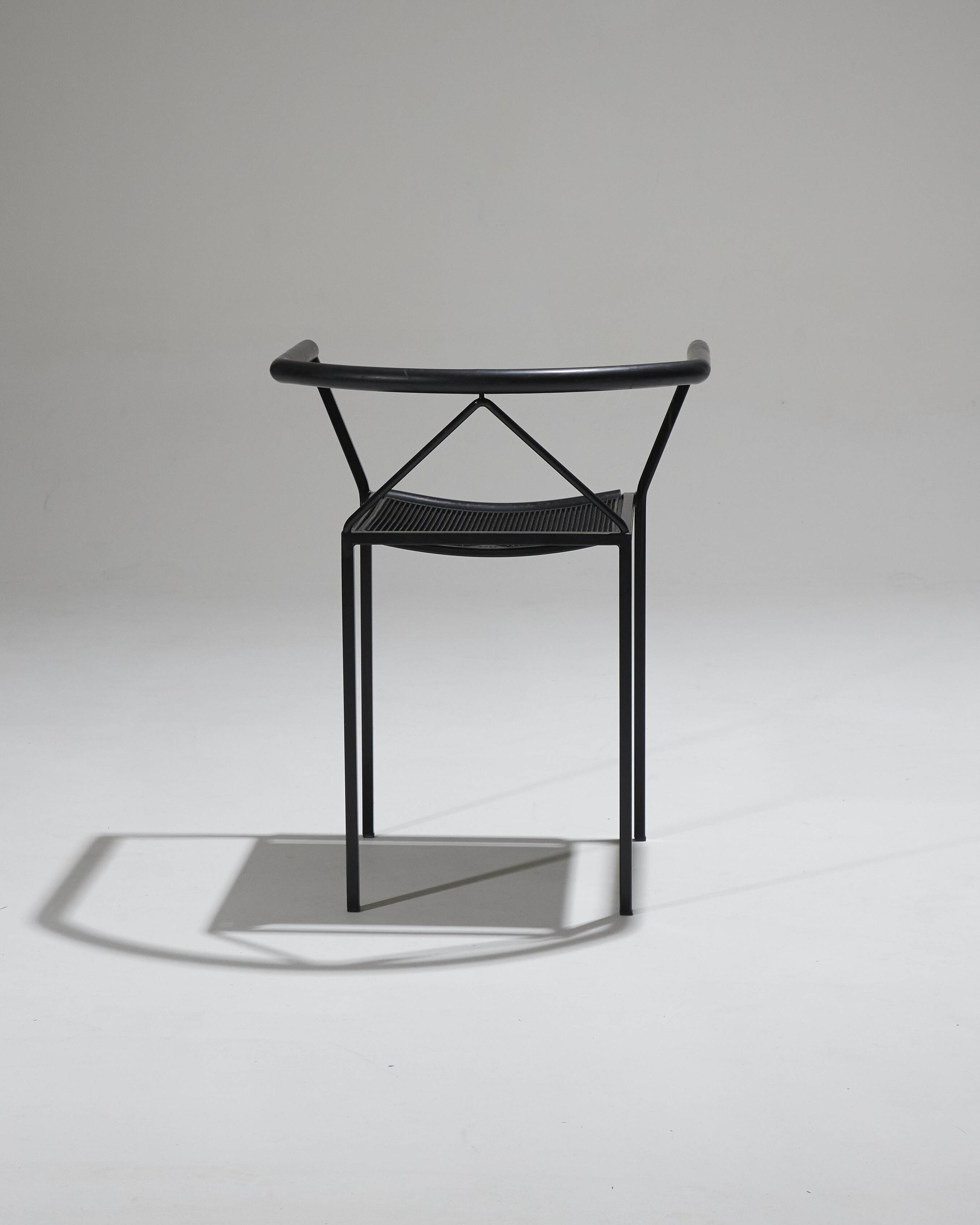 Pair of poltroncina chairs, zeus, maurizio peregalli, 1980s