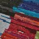 Handwoven Turkish Recycled Boho Rug 89 cm x 318 cm