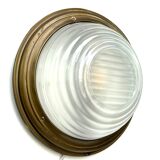 Holophane wall lamp or ceiling lamp 1920 diameter 30 cm depth 10 cm