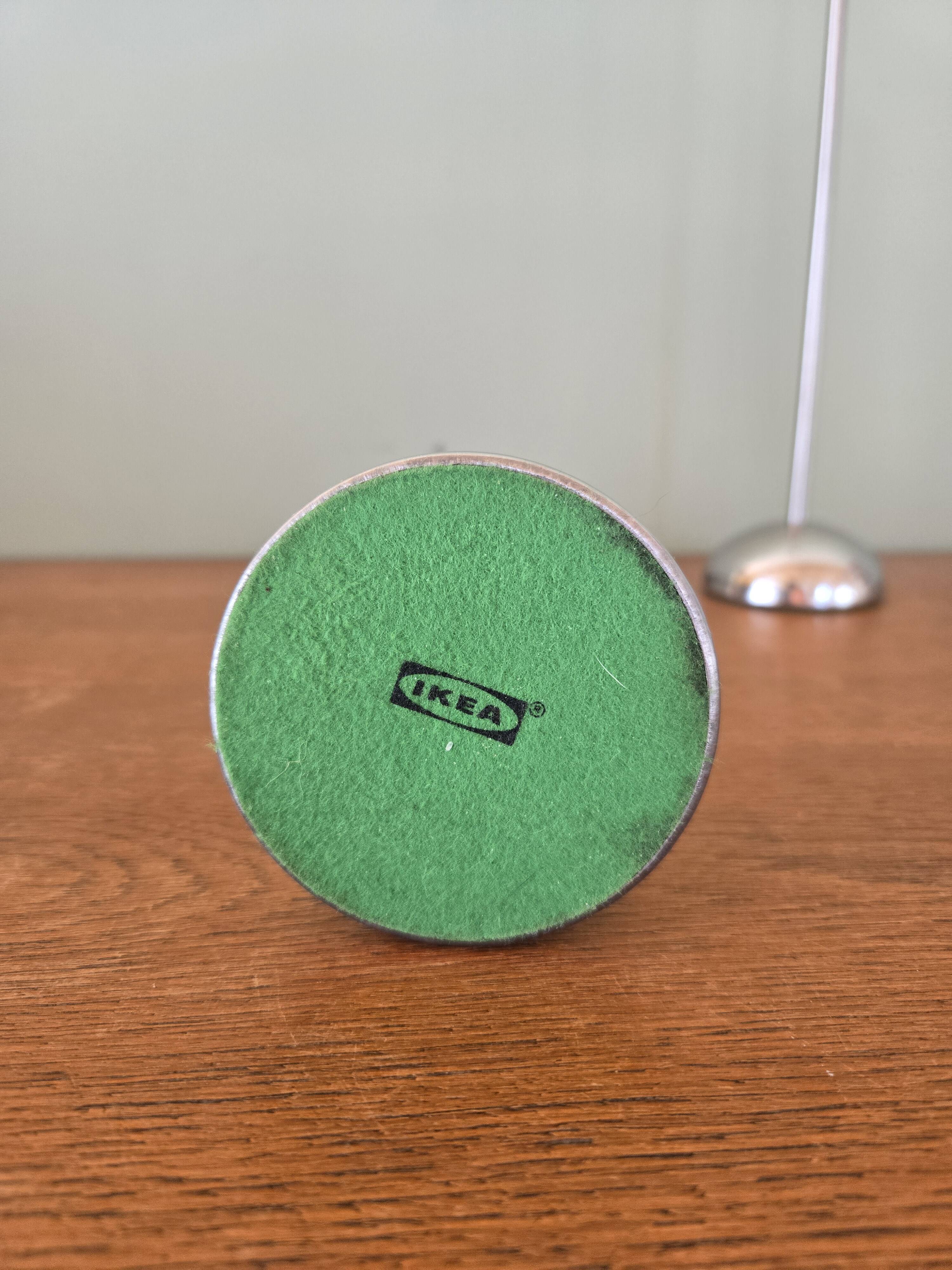 Pair of chrome candlesticks or candelabras - Ikea design from the 90s