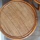 Vintage rattan trundle coffee table