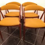 Set de 4 chaises Kai Kristiansen modèle 31 1960s