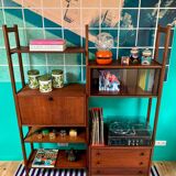 Mid Century vintage bookcase