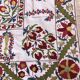 Suzani silk carpet 115x173cm