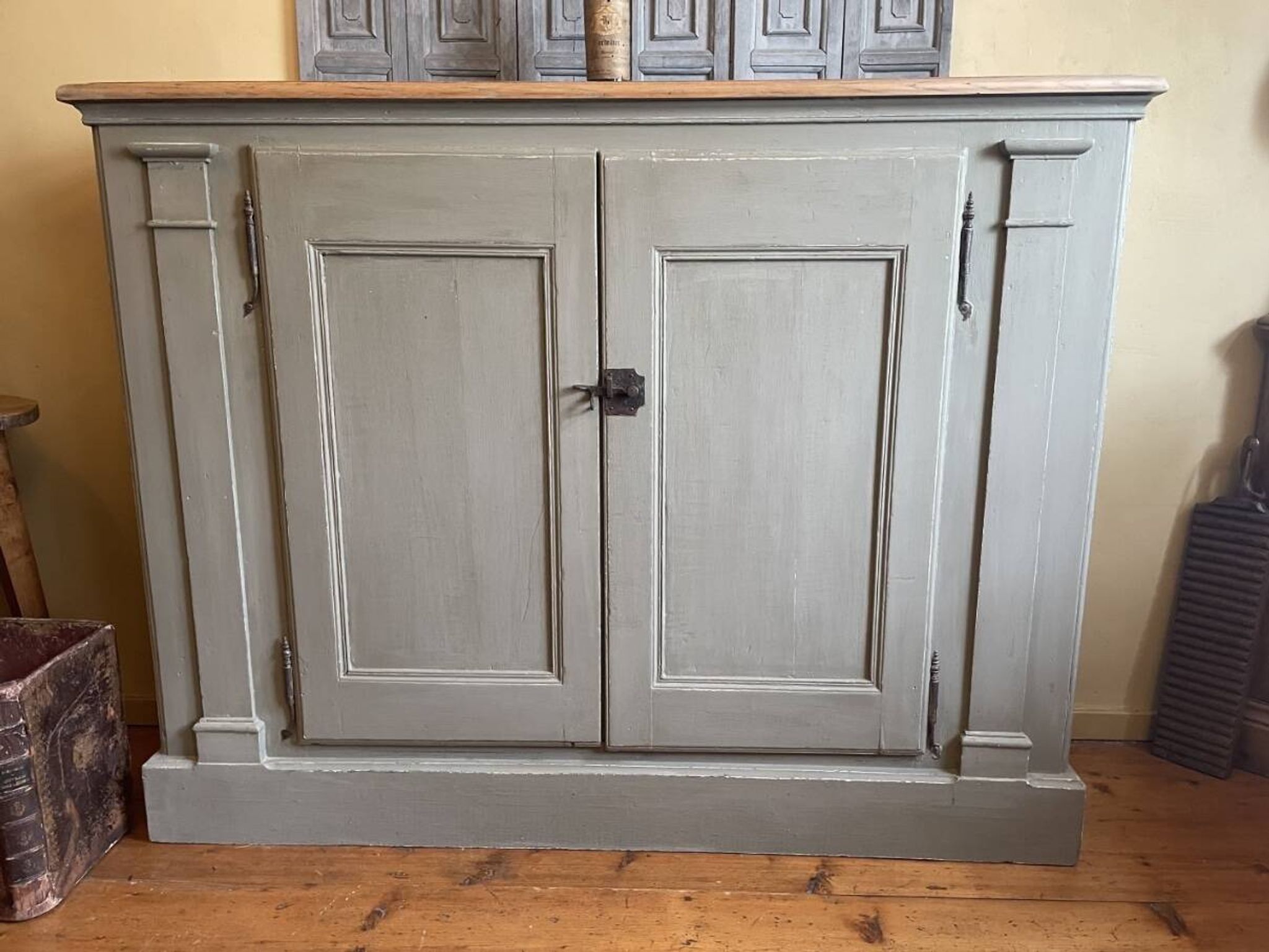 Large kitchen buffet cupboard chest of drawers