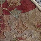 Antique Chinese carpet Art Deco handmade 30cm x 53cm 1920s