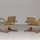 Fauteuils lounge par A. Audoux et F. Minet