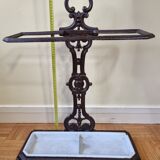 Art Deco cast iron umbrella stand, 1930