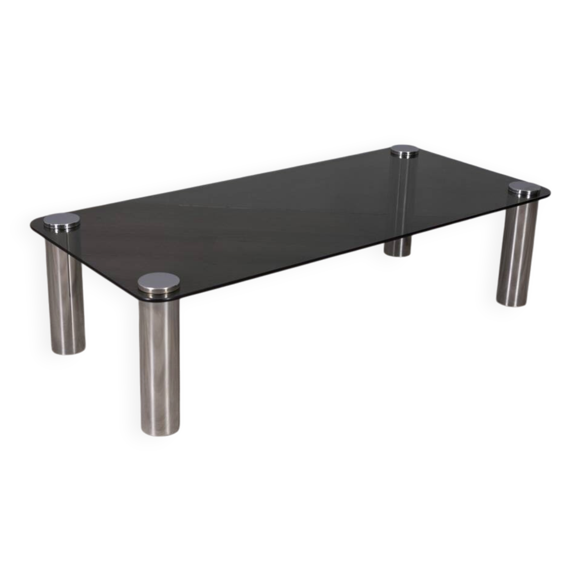 Vintage 1970s coffee table designed by marco zanuso for zanotta