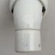Angled wall lamp Art Deco porcelain