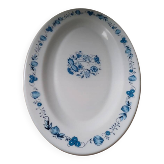 Arcopal aster oval dish