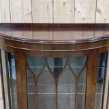 English mahogany showcase from the 1930s