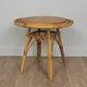 Table basse en rotin