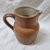Stoneware cider pitcher