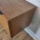 Scandinavian teak and metal sideboard