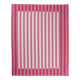 Nappe à rayures roses : 240cm x 170cm