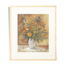 Art Déco Flowers, Aquarelle on thick Paper, 64 x 74 cm