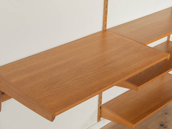 Étagère murale des années 1960, Kai Kristiansen, FM Møbler