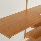 1960s wall shelf, Kai Kristiansen, FM Møbler