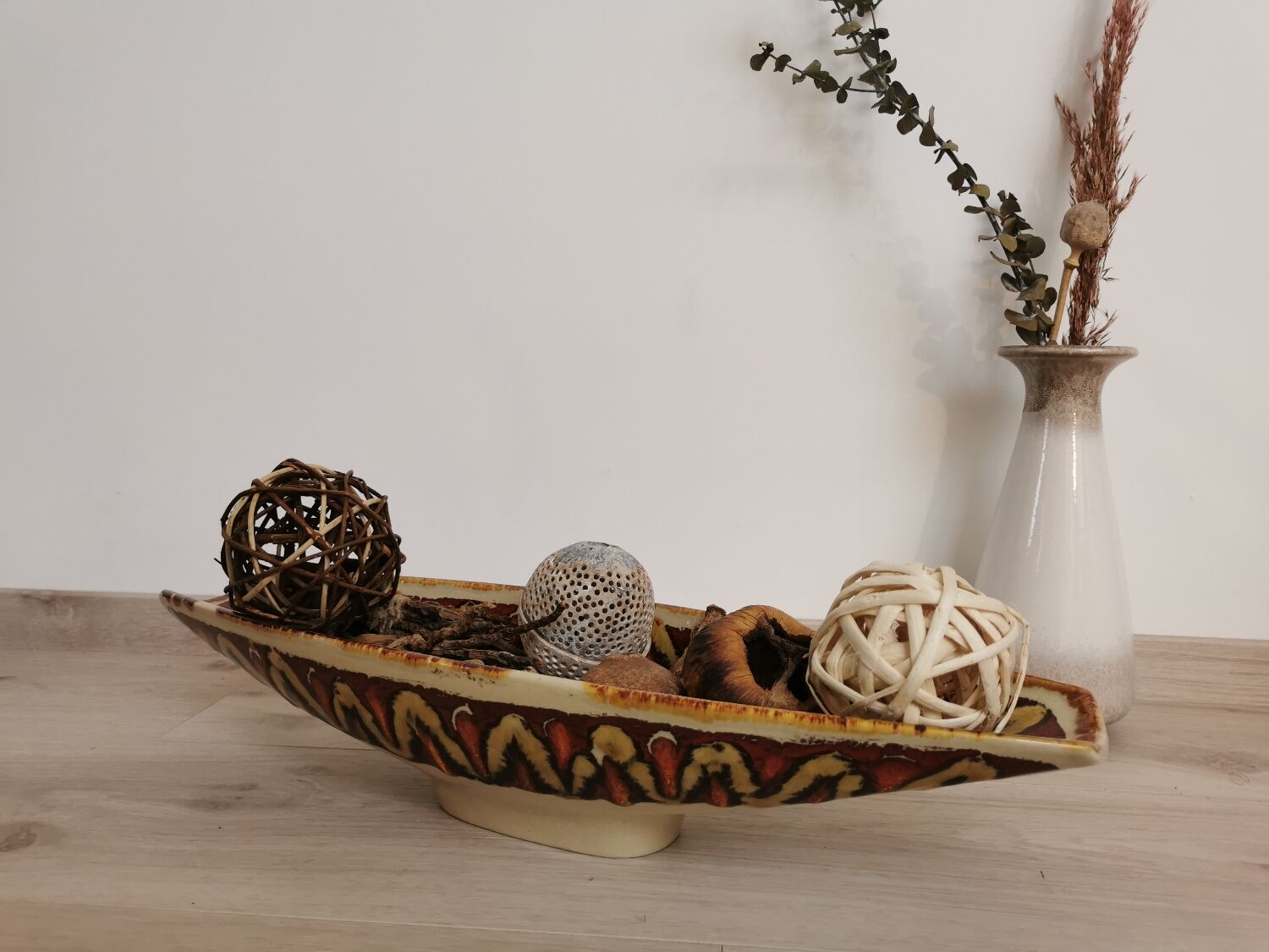 Long ceramic bowl, Saint Clément